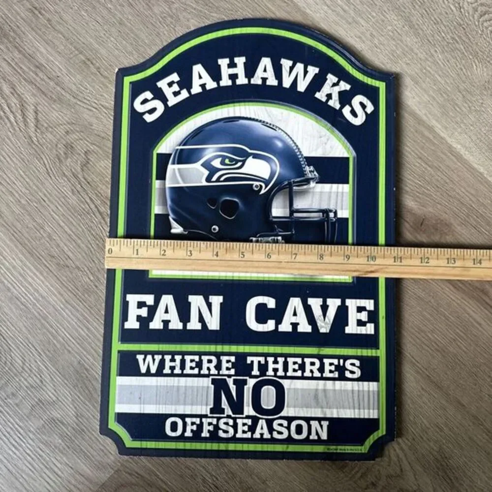 Seattle‎ Seahawks Wood Sign - 11